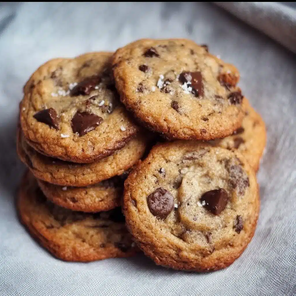 Delicious banana chocolate chip cookies on a cooling rack.
