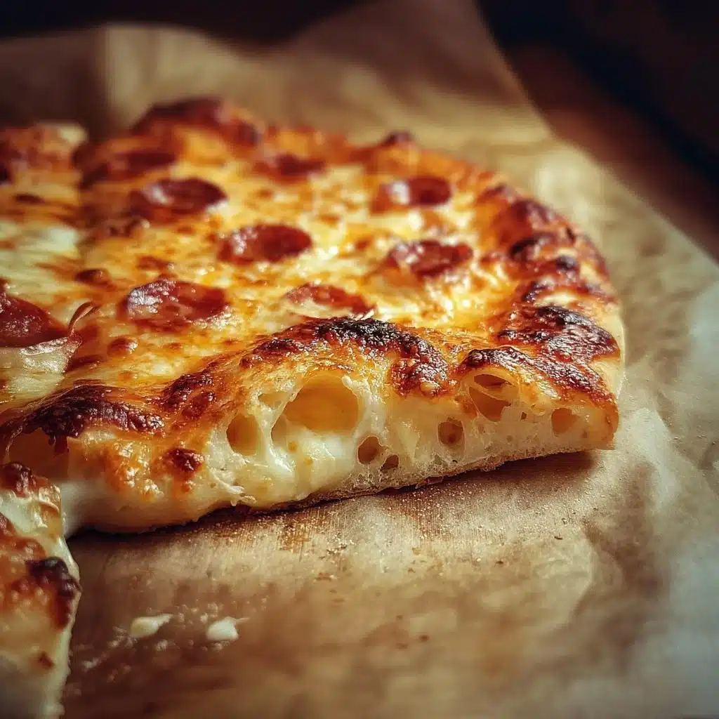 Homemade pizza dough ready for topping and baking, fresh and easy recipe.
