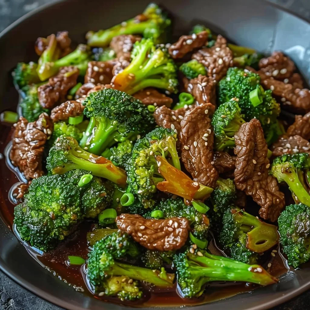 Easy Beef and Broccoli Recipe with tender beef and fresh broccoli in sauce